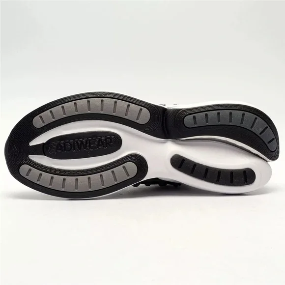 Adidas Men’s AlphaBoost V1 Athletic Running Shoes Black and White US: 9.5 - Picture 4 of 5